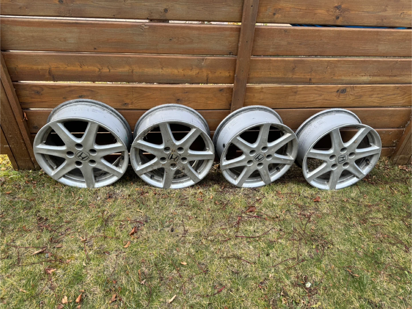 Set of 4 Honda Alloy Wheels