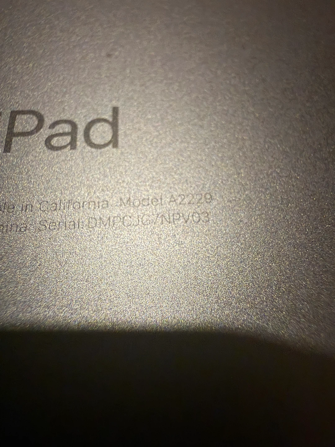 iPad Pro 12.9 inch 4th Gen 2020 no iCloud stuck in Apple logo - photo 5