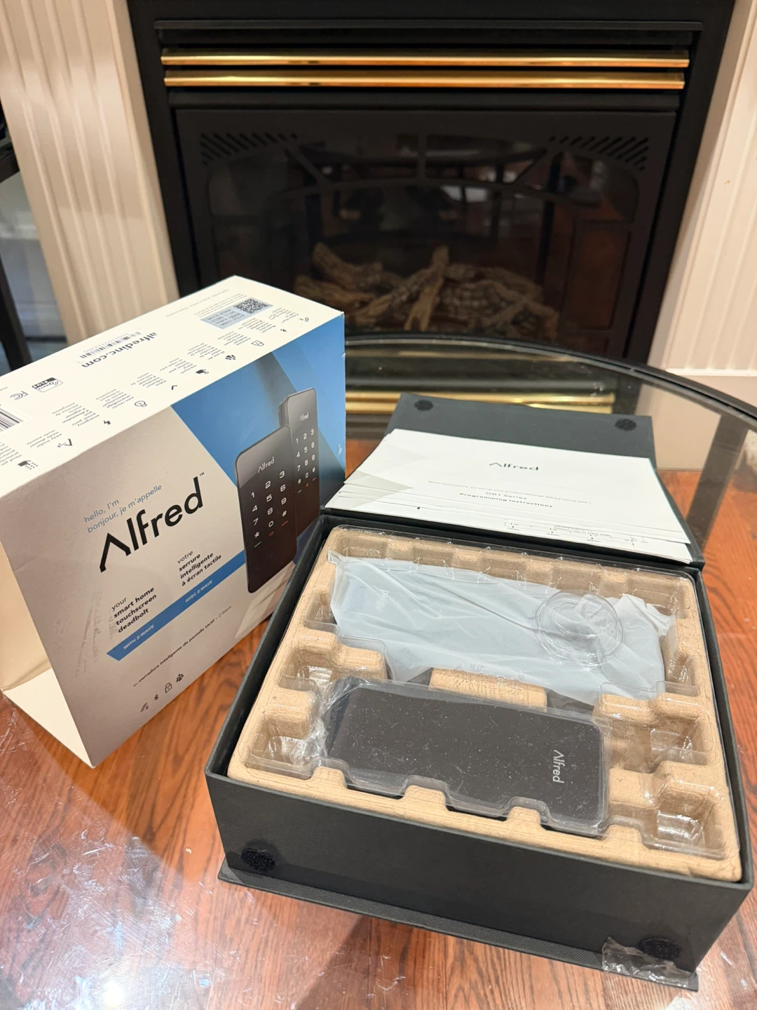 Alfred DB1-C Touchscreen Smart Deadbolt with Z-Wave – New - photo 2
