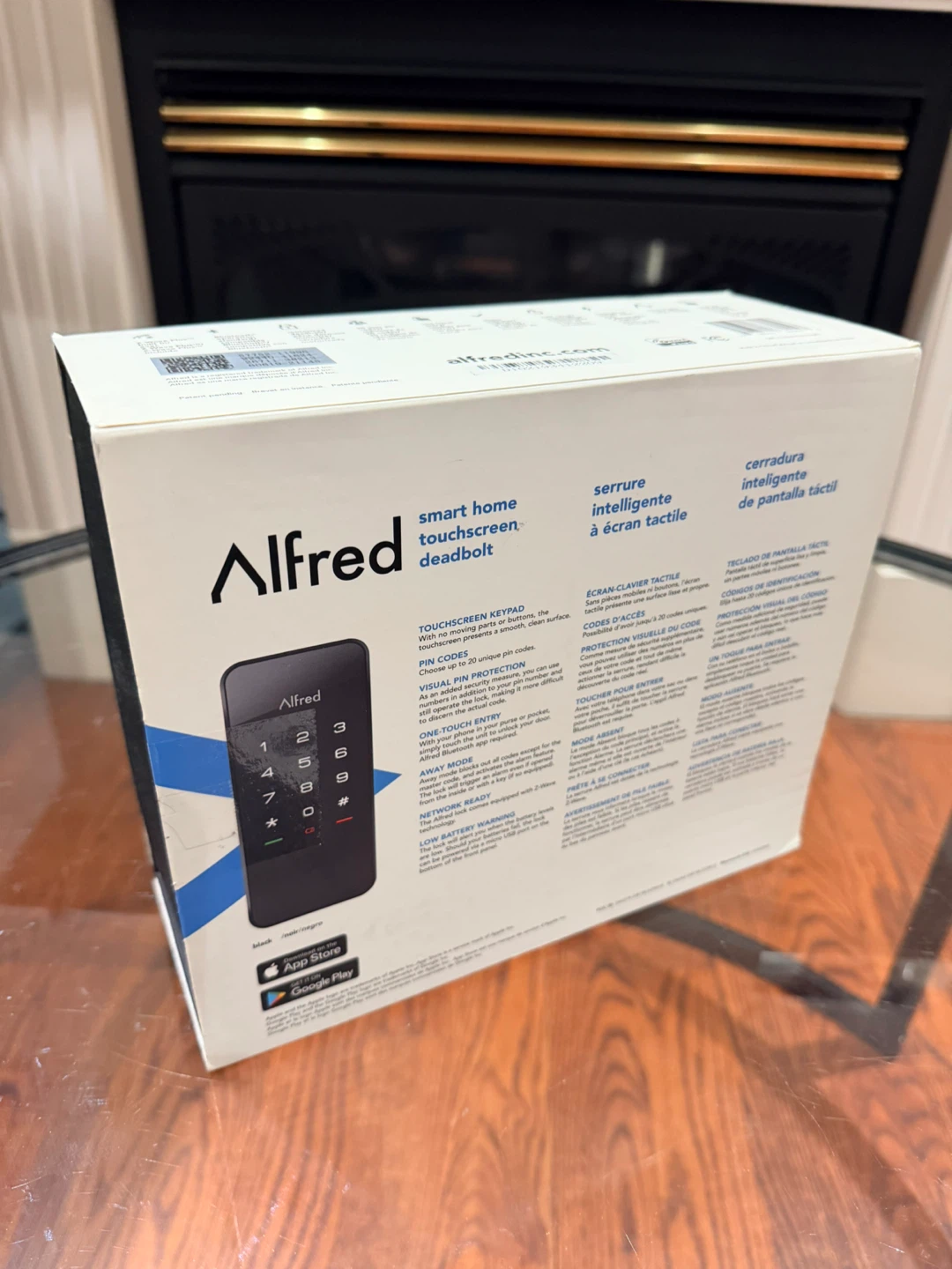 Alfred DB1-C Touchscreen Smart Deadbolt with Z-Wave – New - photo 3