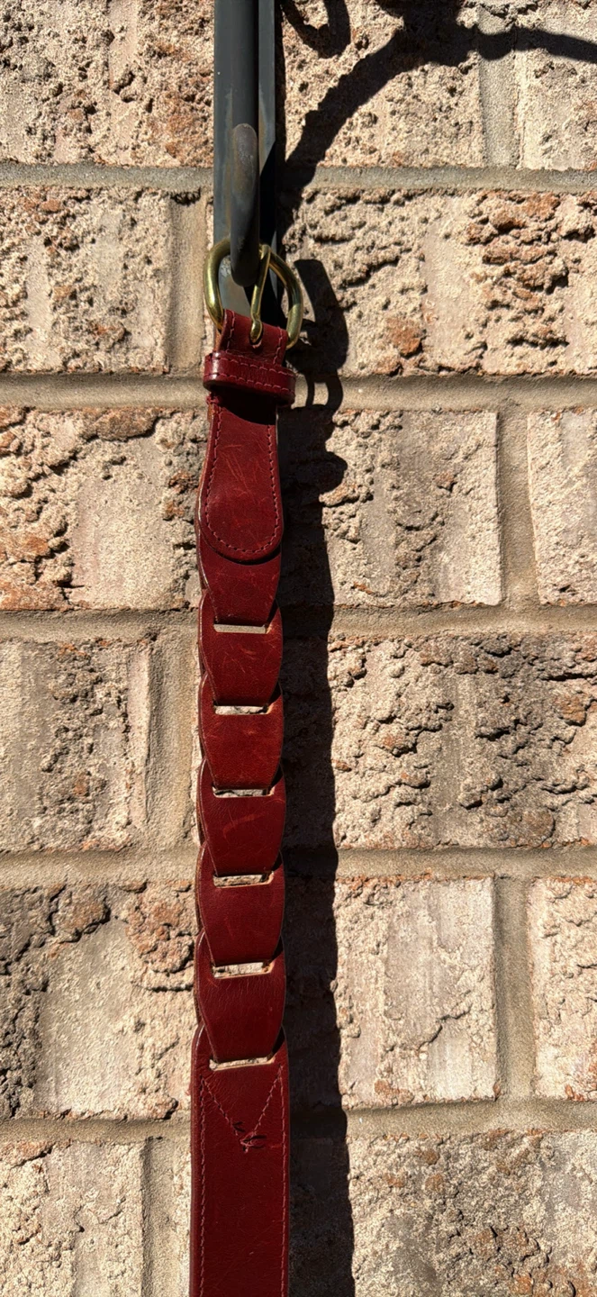 Vintage Genuine Leather Belt
