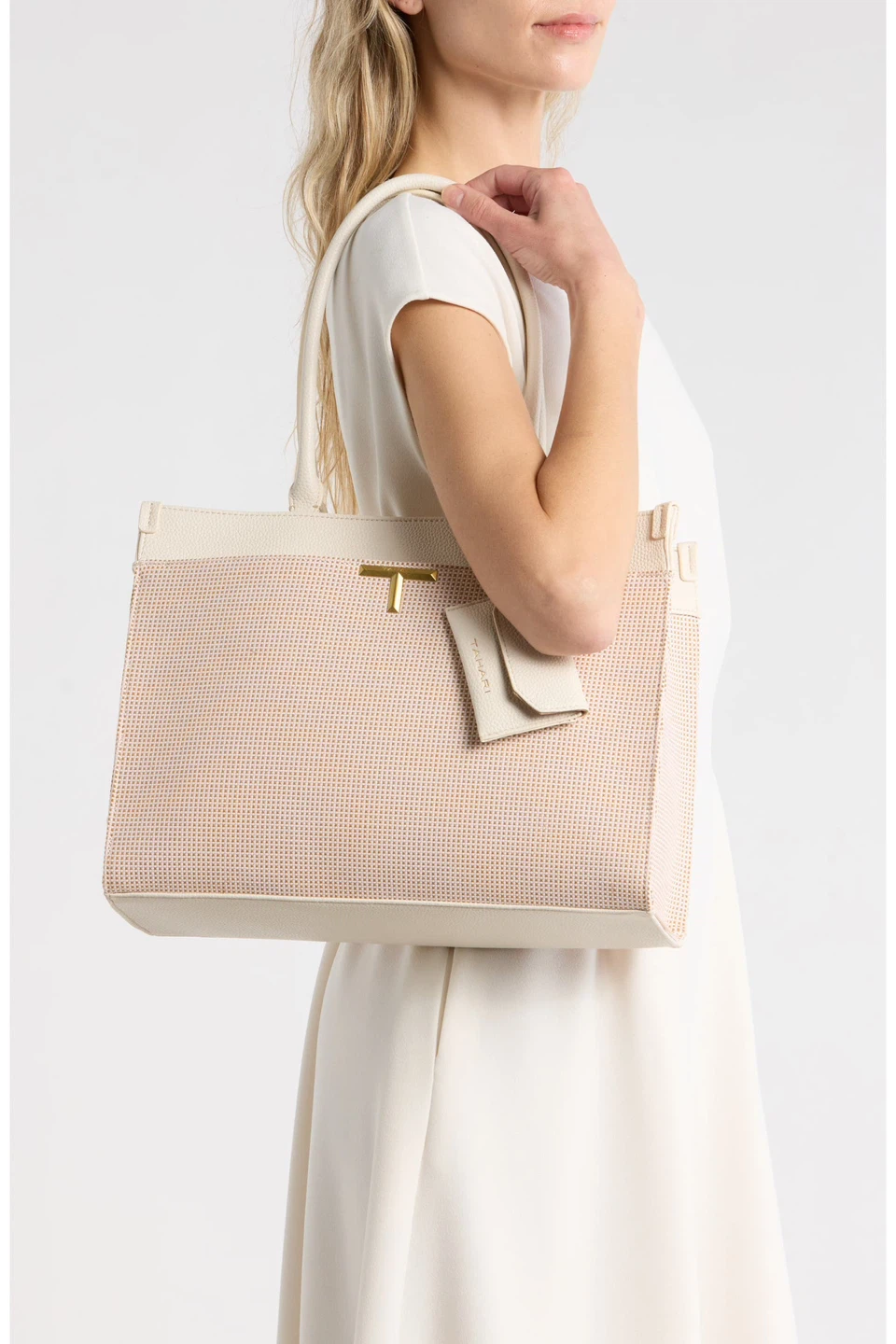 T Tahari Delano Tote Bag with Attached Pouch - photo 2