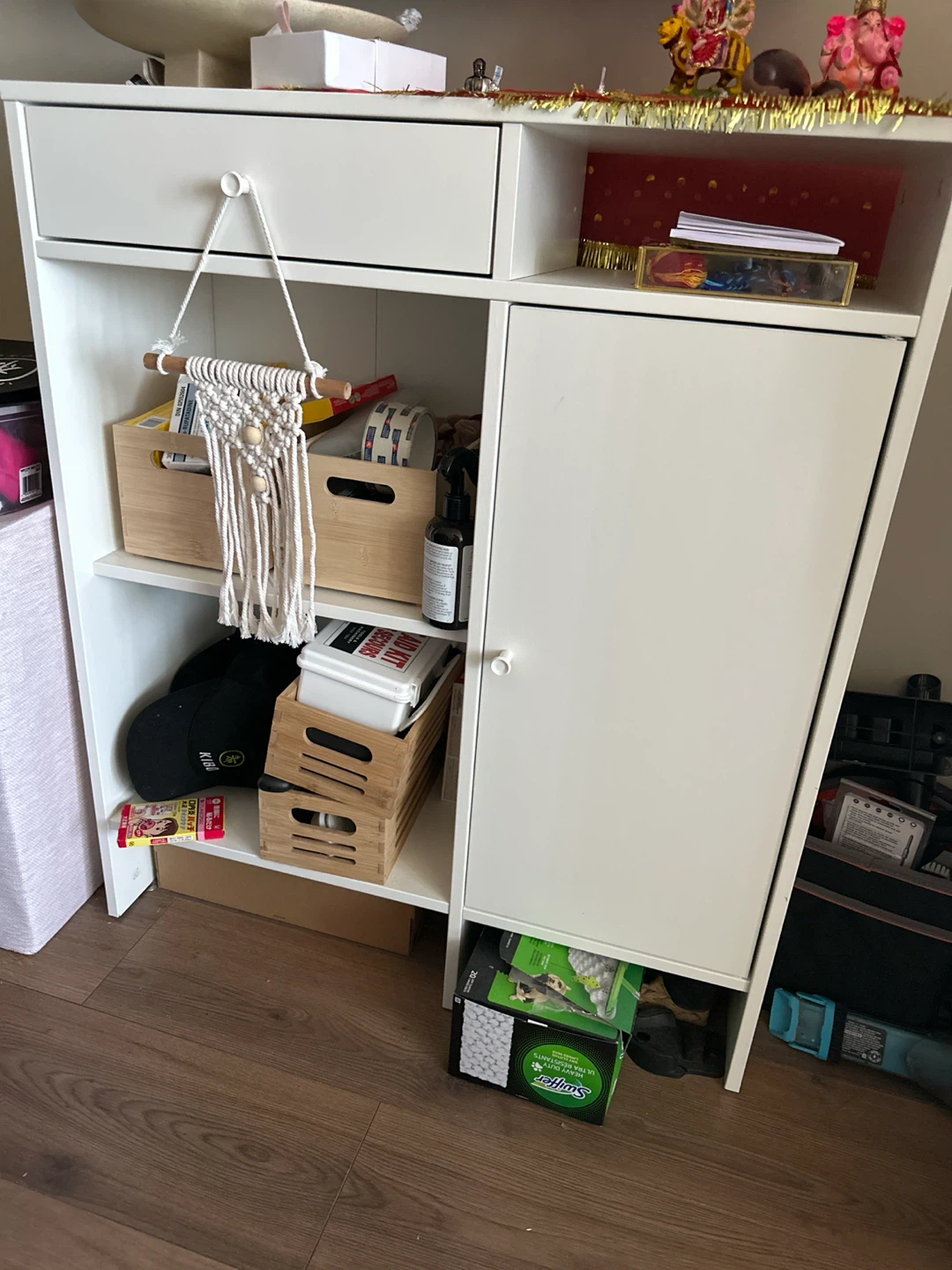White storage cabinet - IKEA BAGGEBO