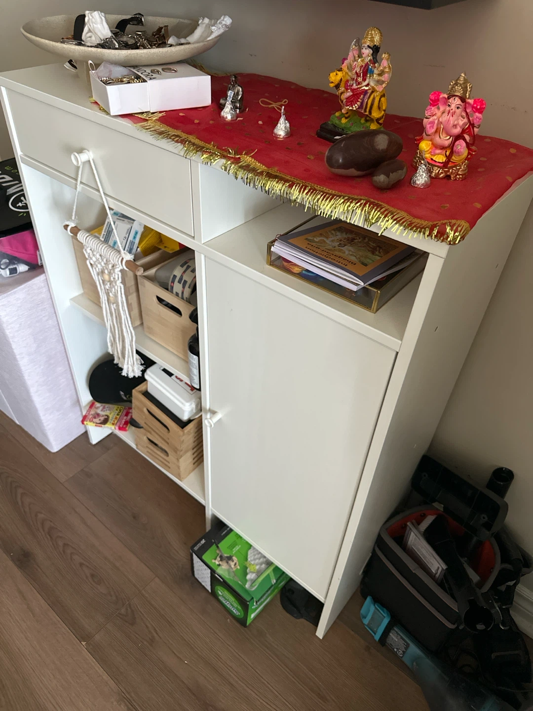 White storage cabinet - IKEA BAGGEBO - photo 2