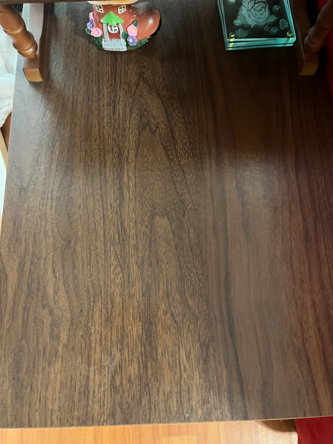 Vintage Two-Tier Wooden Step End Table - photo 4