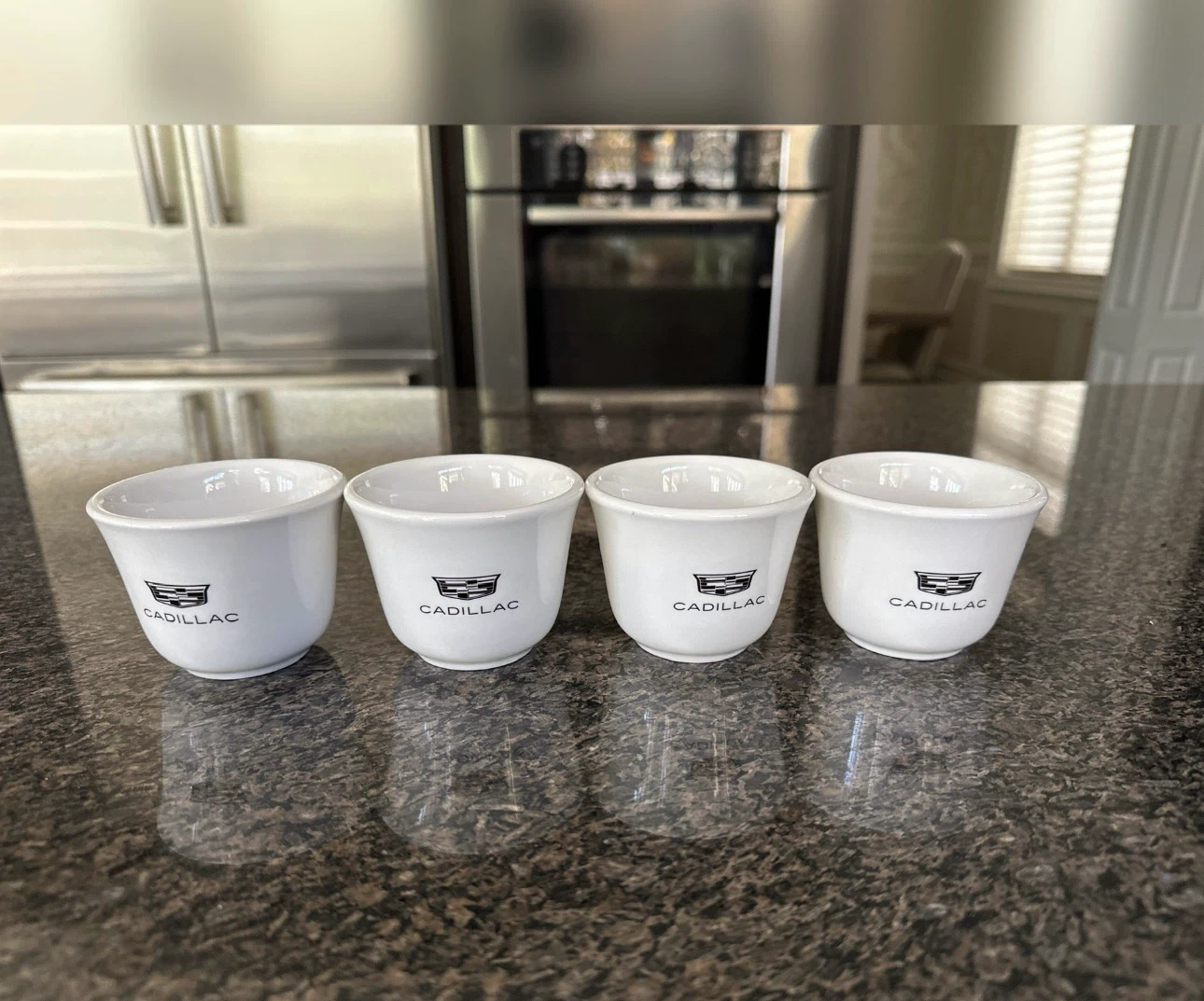 Cadillac Espeesso Cups, Set of 4, Brand New - photo 3