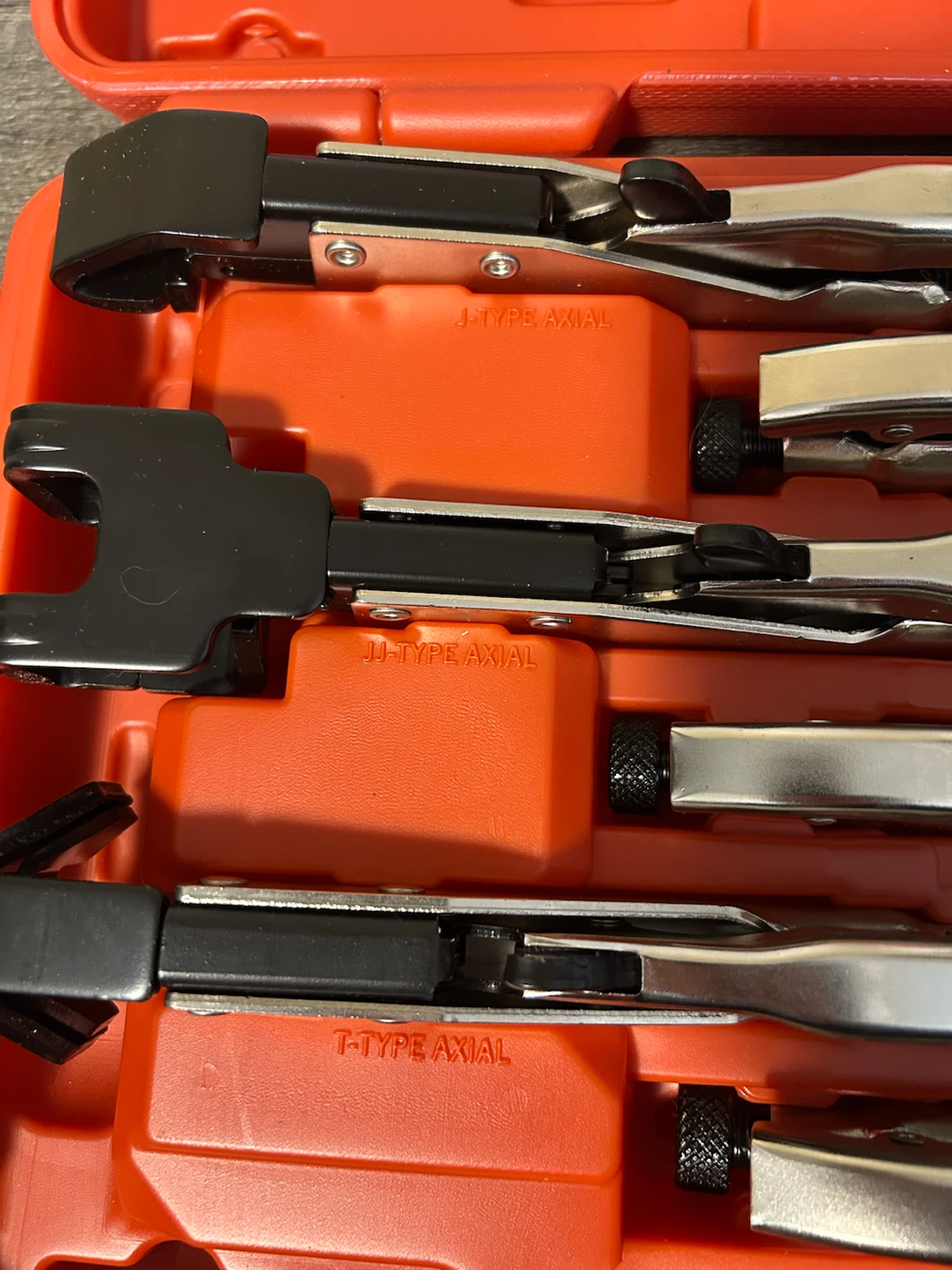 Axial Welding Locking Pliers Set - photo 4