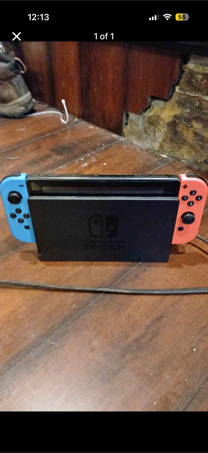 Nintendo Switch Console with Neon Joy-Cons
