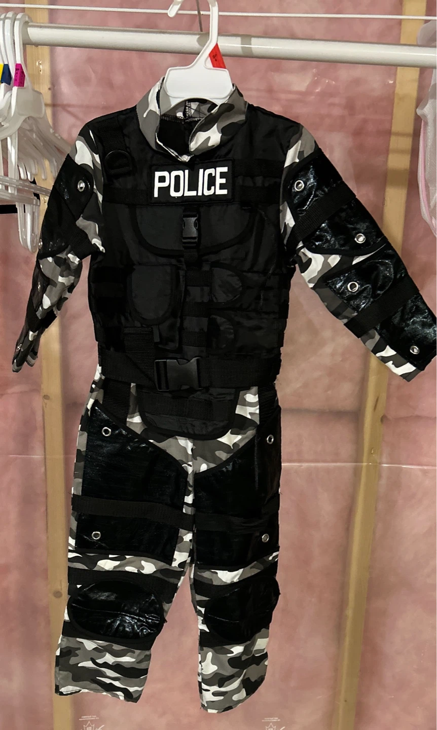 POLICE Costume ~ 3-4T