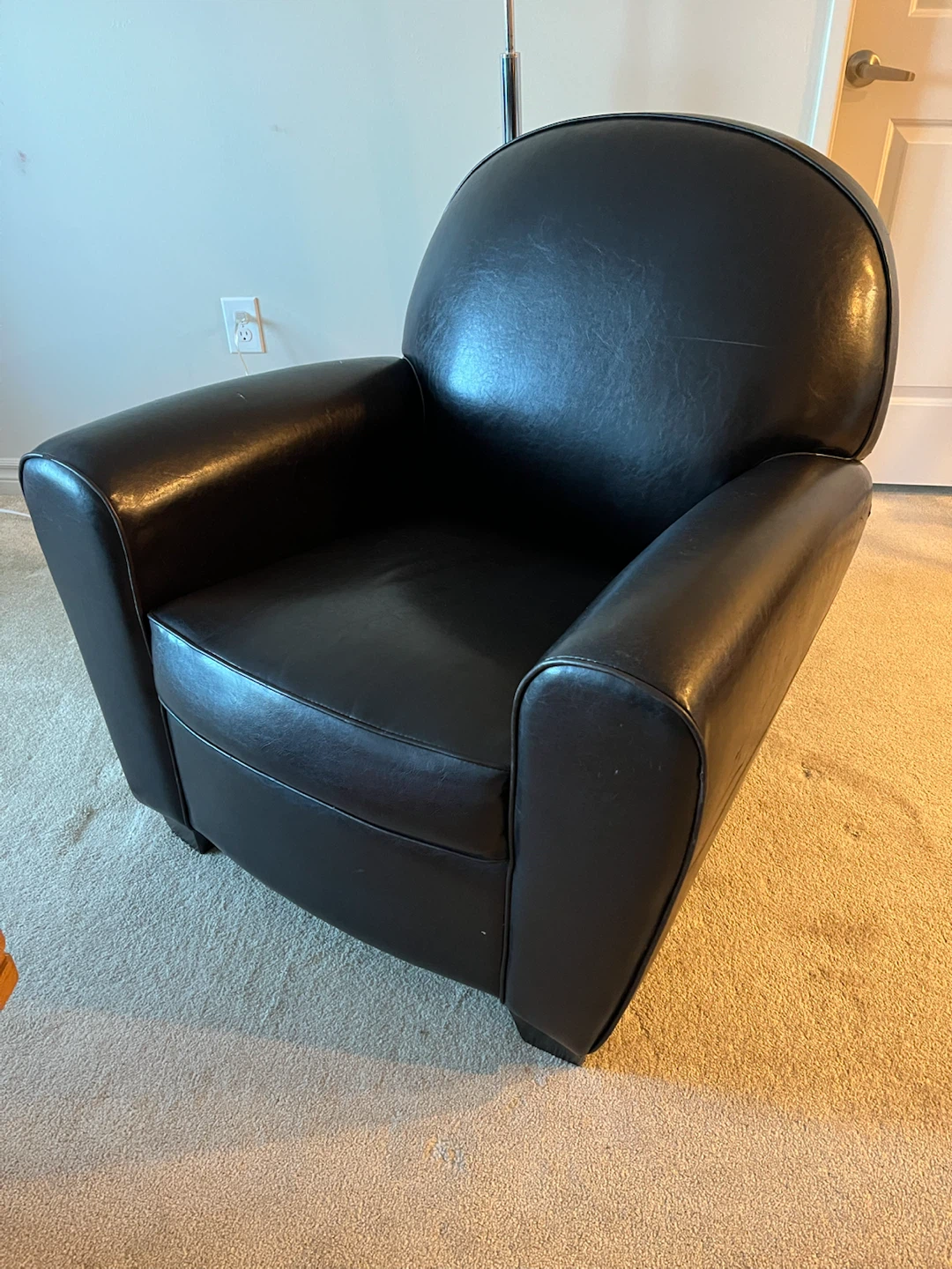 FREE Black Club Chair