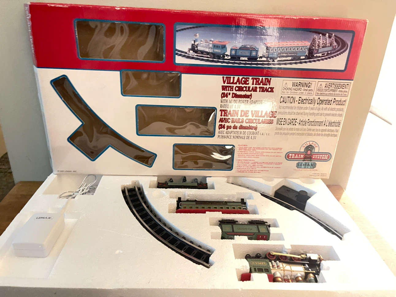 Lemax Village Train System with Circular Track