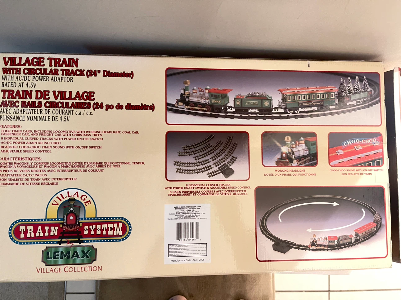 Lemax Village Train System with Circular Track - photo 3
