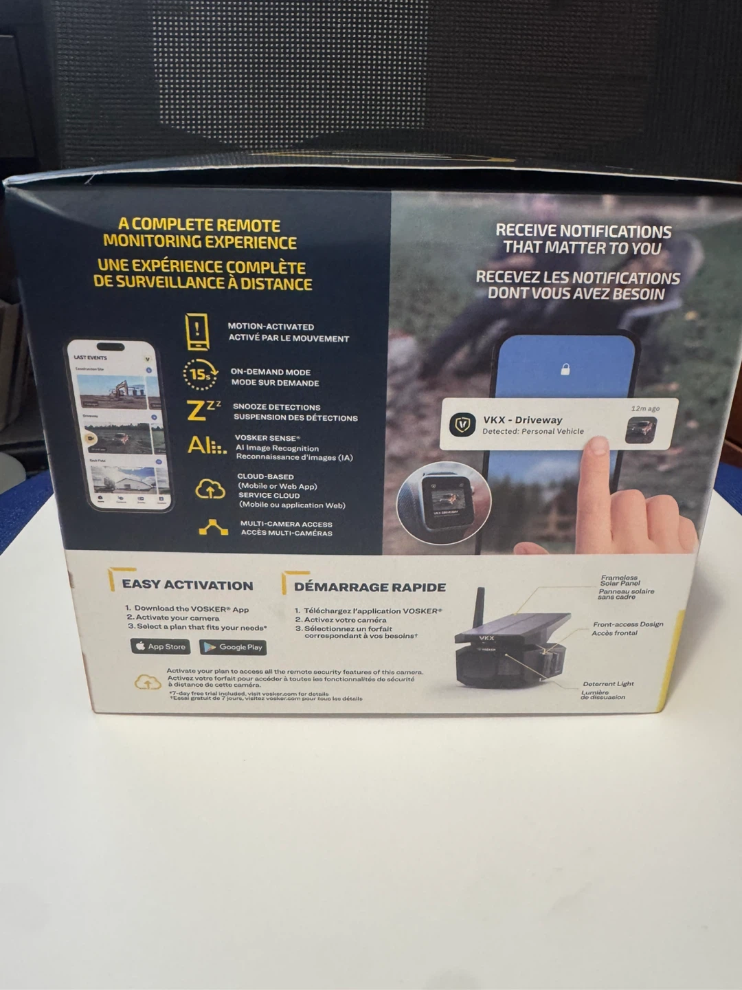 Vosker VKX Cellular Security Camera - photo 2