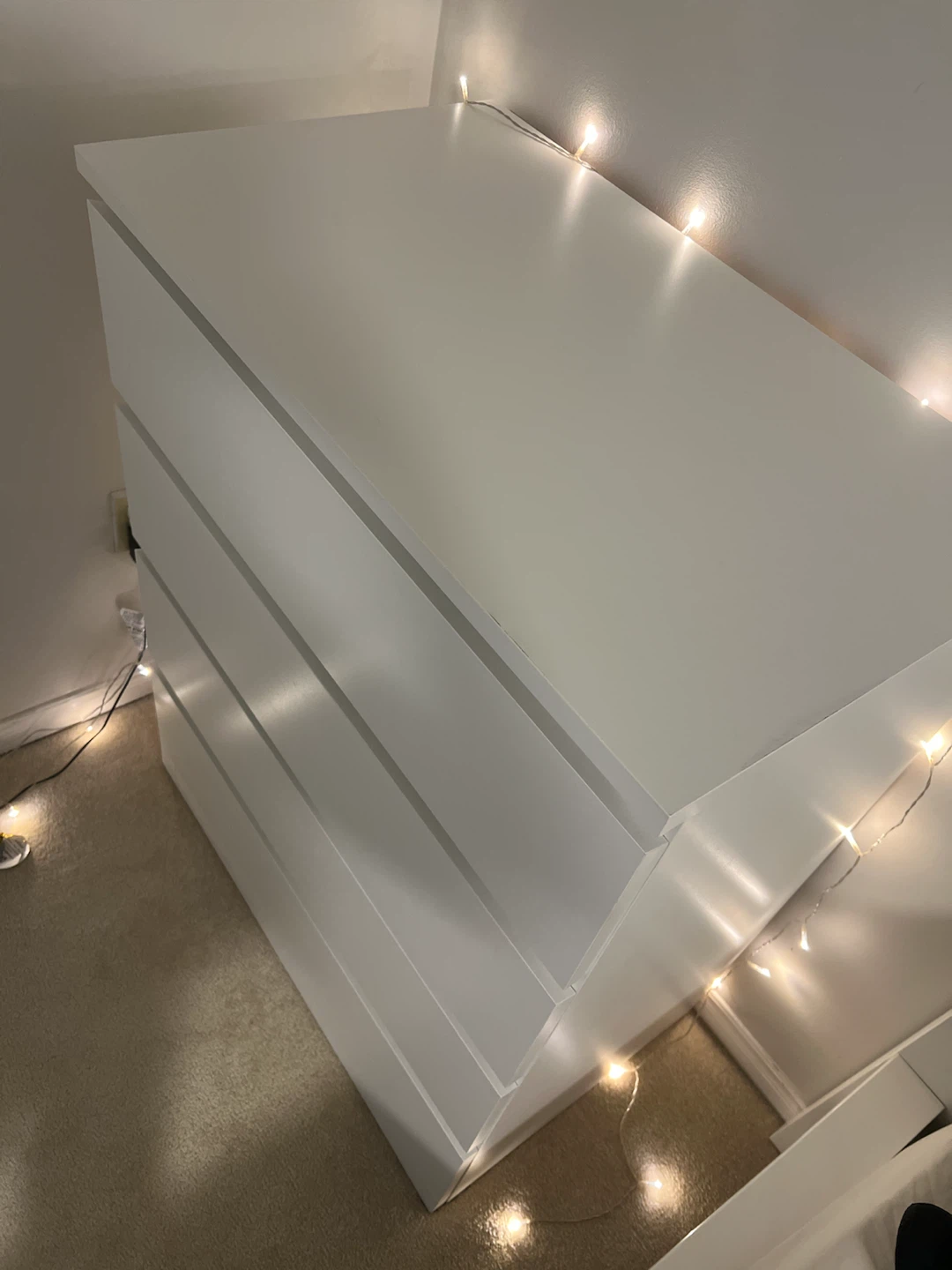 IKEA Malm 4-Drawer Dresser White - photo 2