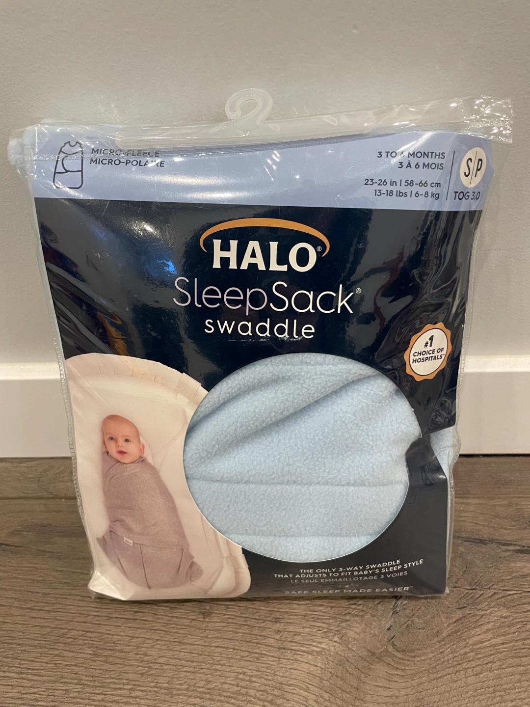 Halo Sleepsack Swaddle. Size Small, 3-6 months. - photo 3