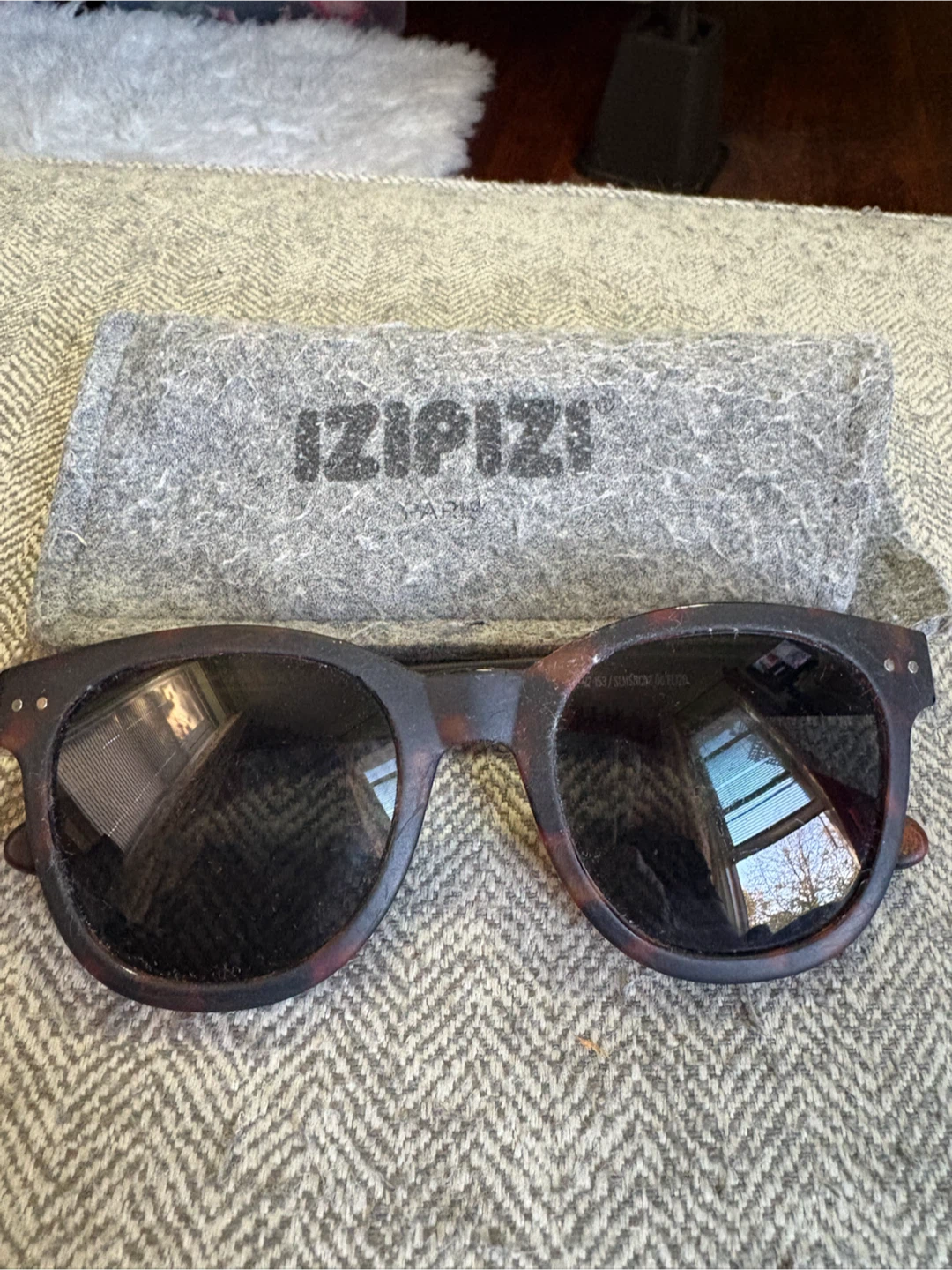 IZIPIZI Sunglasses with Felt Case