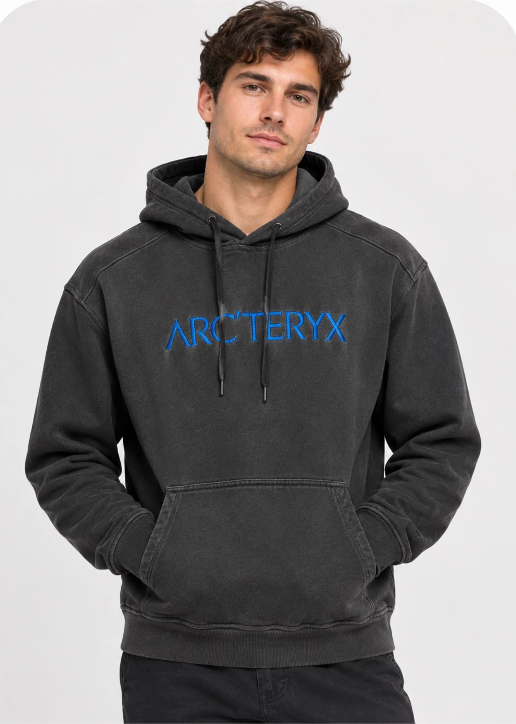 Arc'teryx Logo Hoodie Black