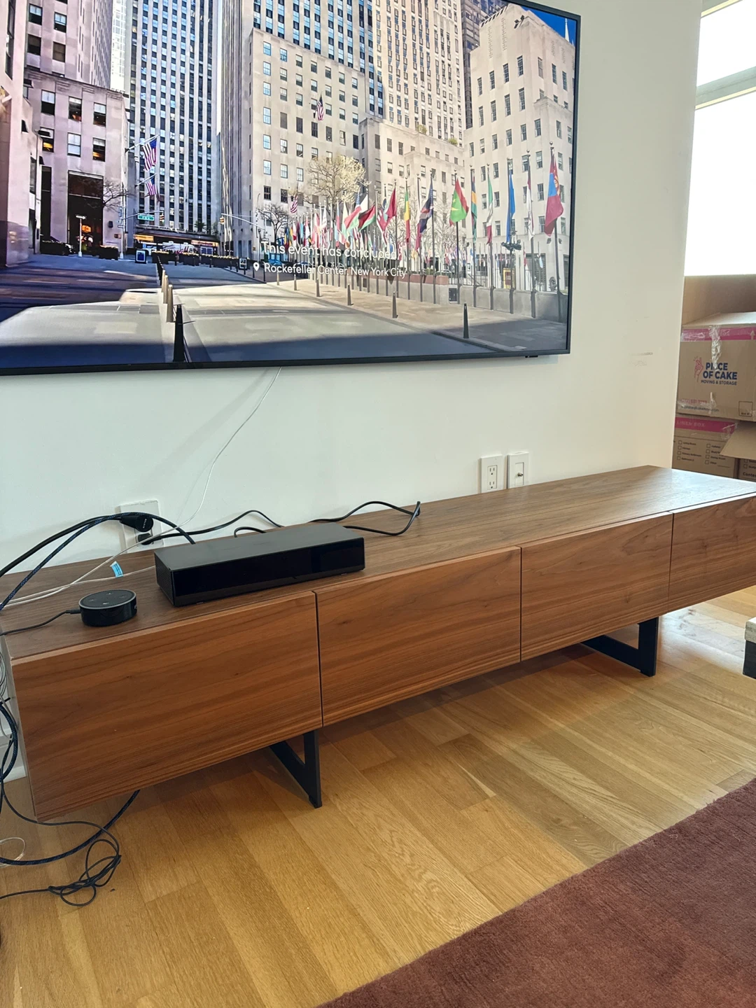 Wooden console