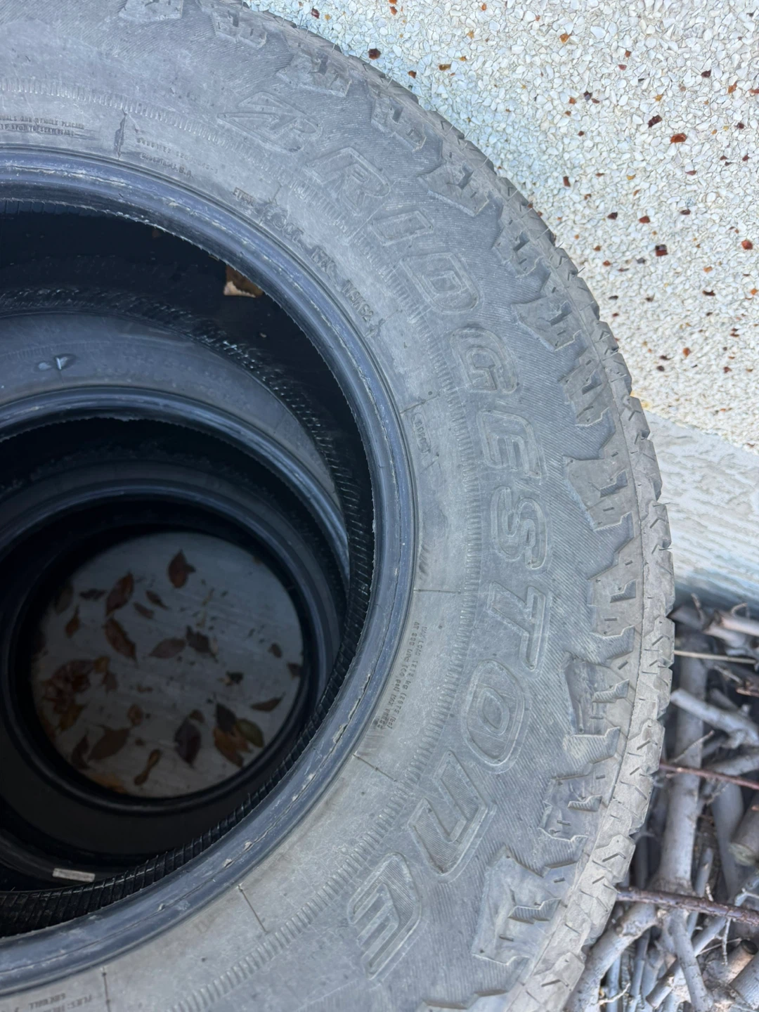 Set of 4 Bridgestone Dueler A/T Tires - photo 3