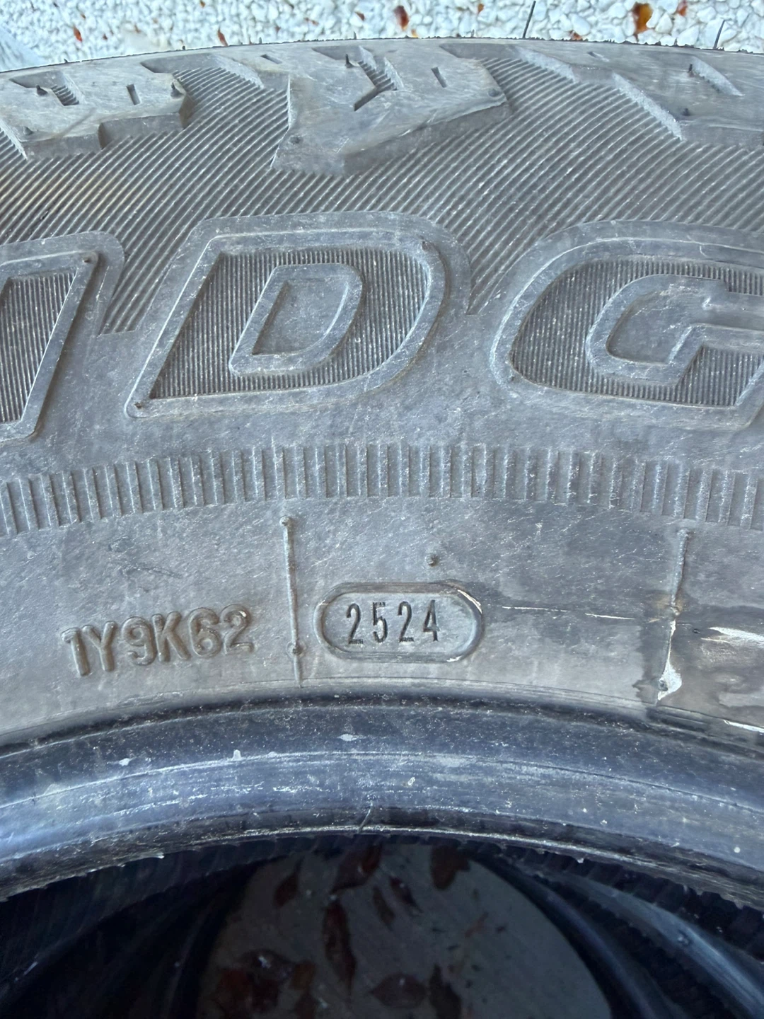 Set of 4 Bridgestone Dueler A/T Tires - photo 4