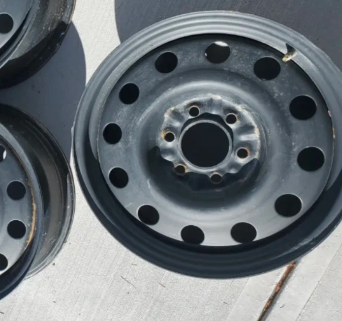 Set of 4 Steel Wheels - photo 2