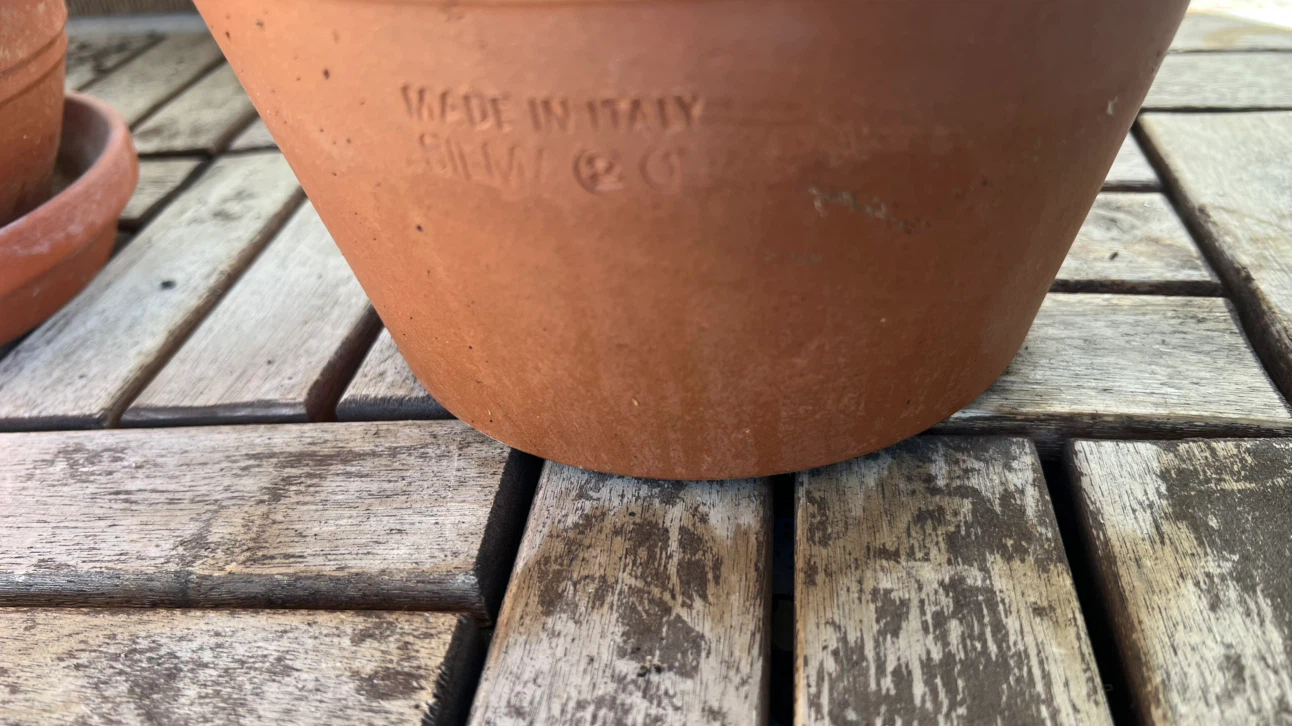 Set of 4 Vintage Terracotta Clay Planter Pots – 6” to 7” - photo 3
