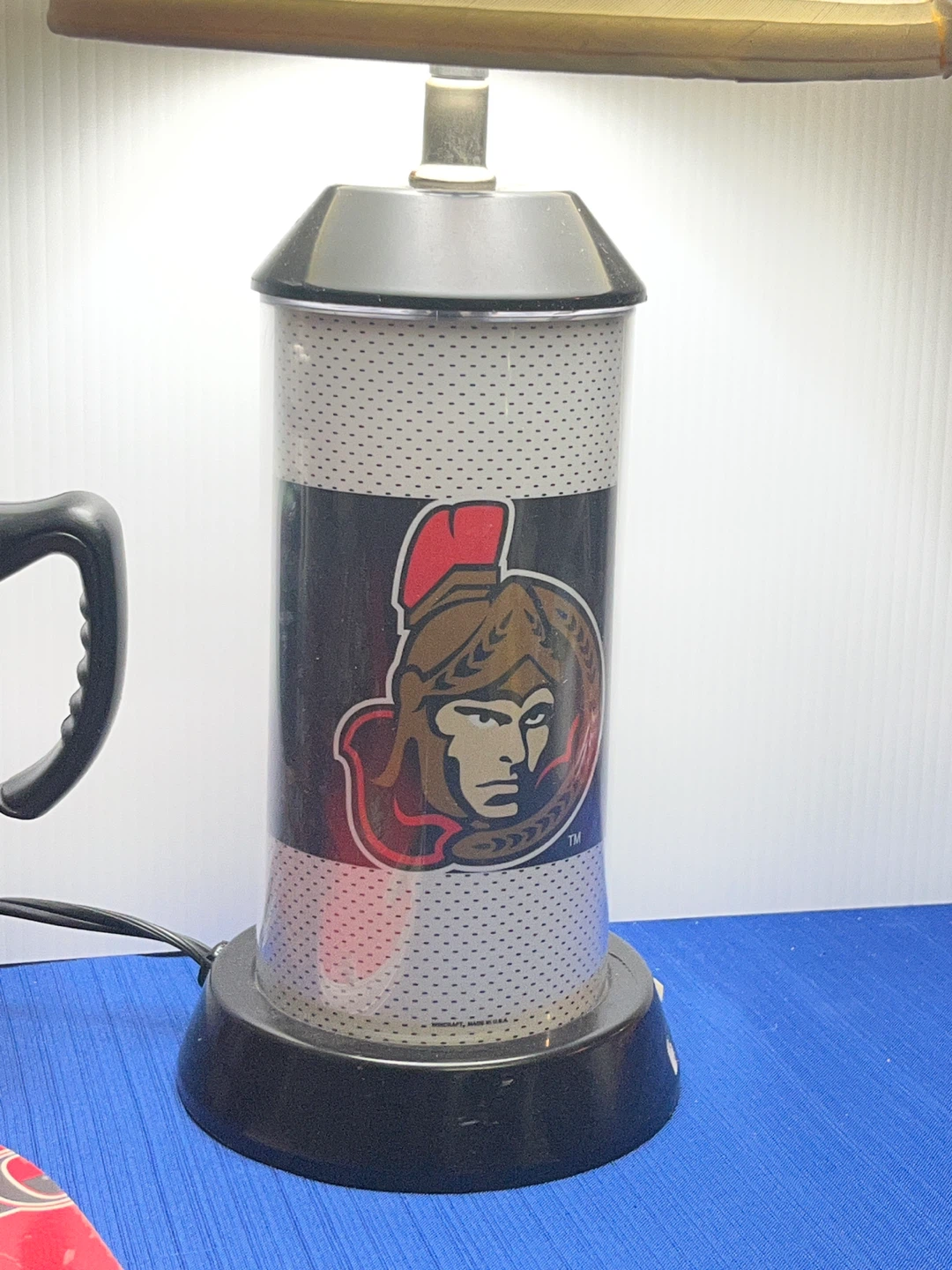 Ottawa Senators Man Cave Set (Official Lamp, Sign, Towels & Mug) - photo 2