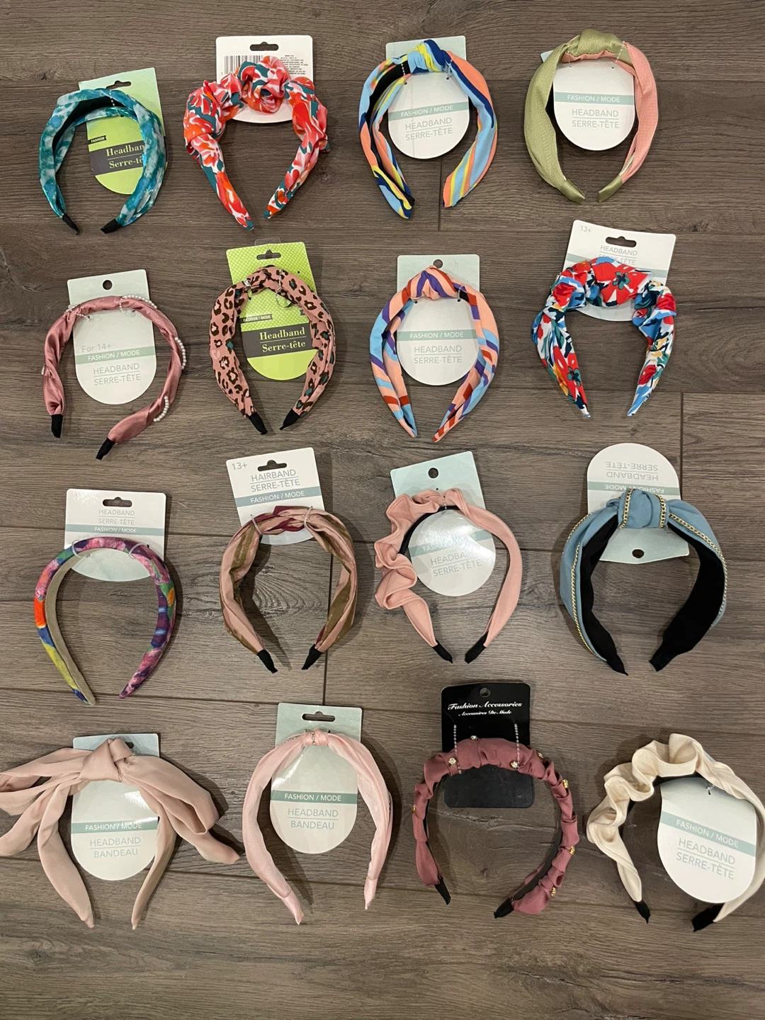 Headbands. New with tags. 16 total.