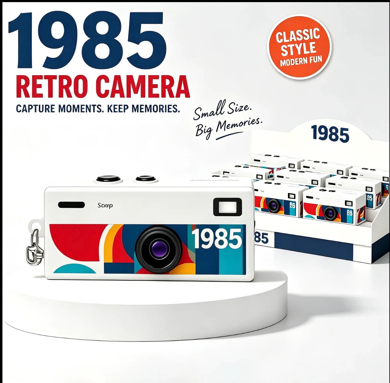 1985 Retro Thumb Camera