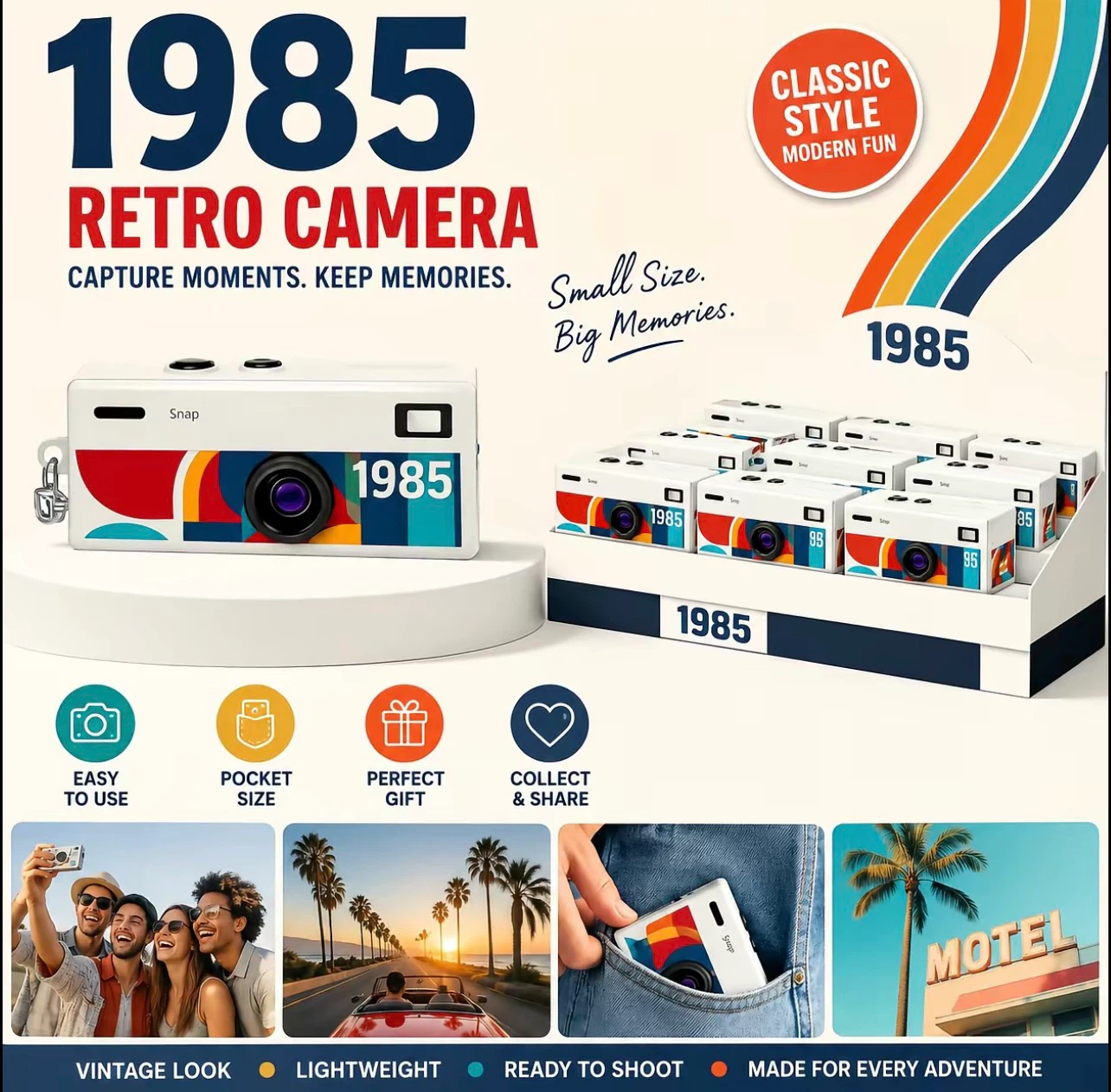 1985 Retro Thumb Camera - photo 2