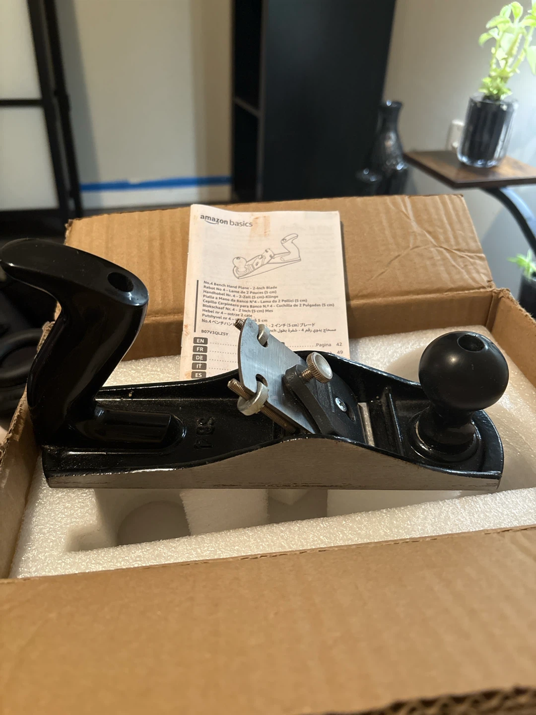 Amazon Basics No. 4 Bench Hand Plane