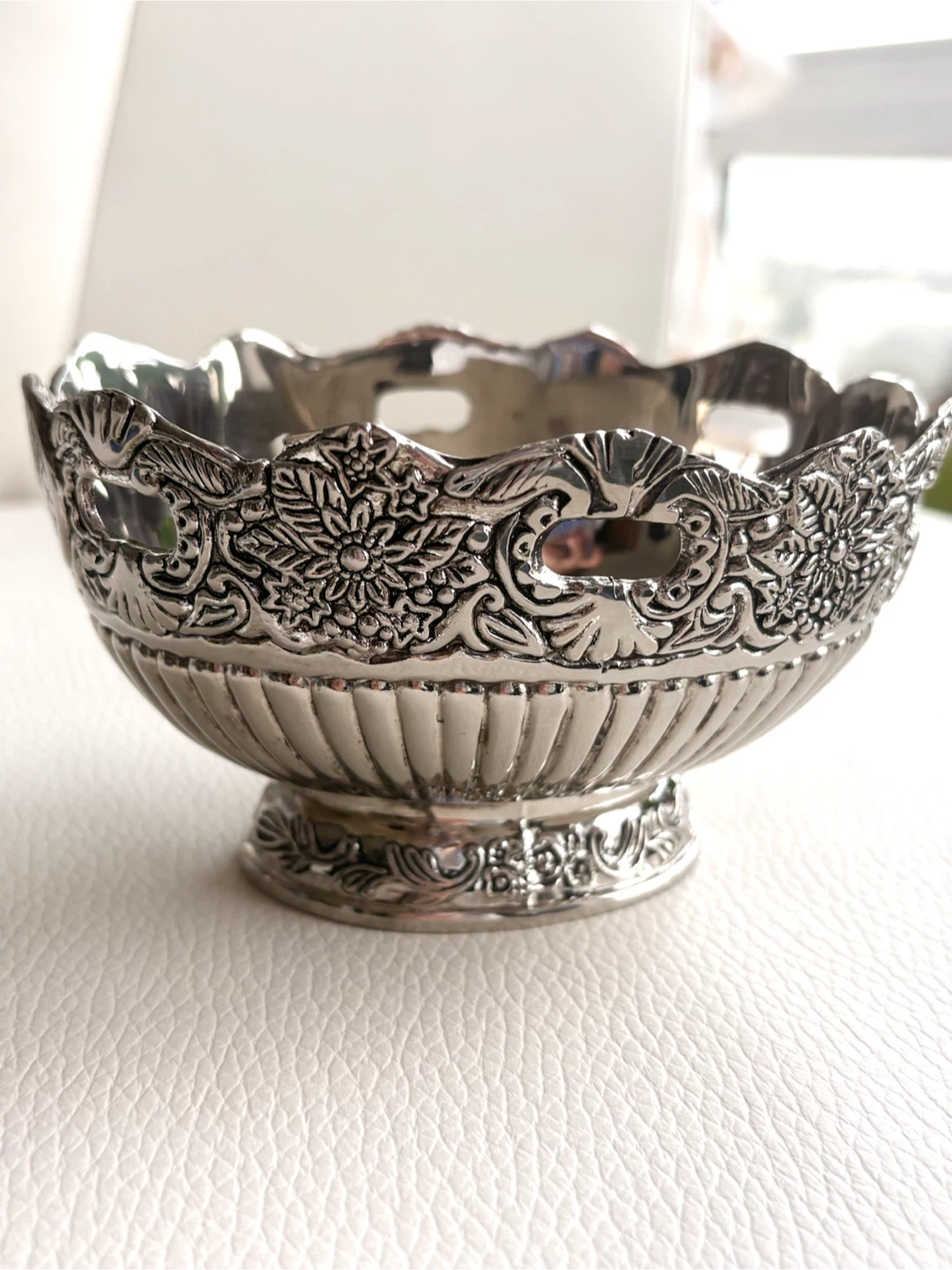 Silver-Plated Decorative Bowl