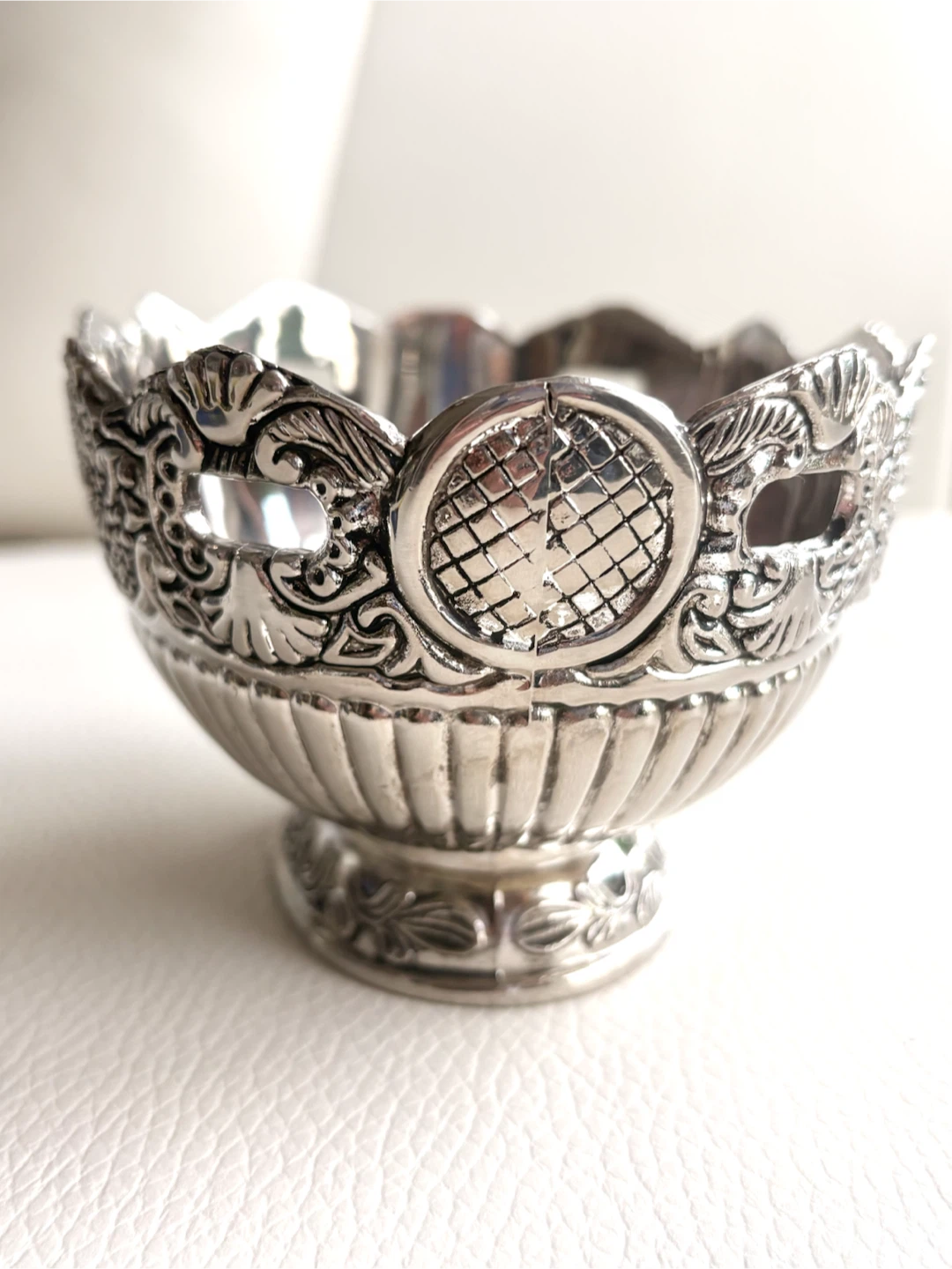 Silver-Plated Decorative Bowl - photo 2