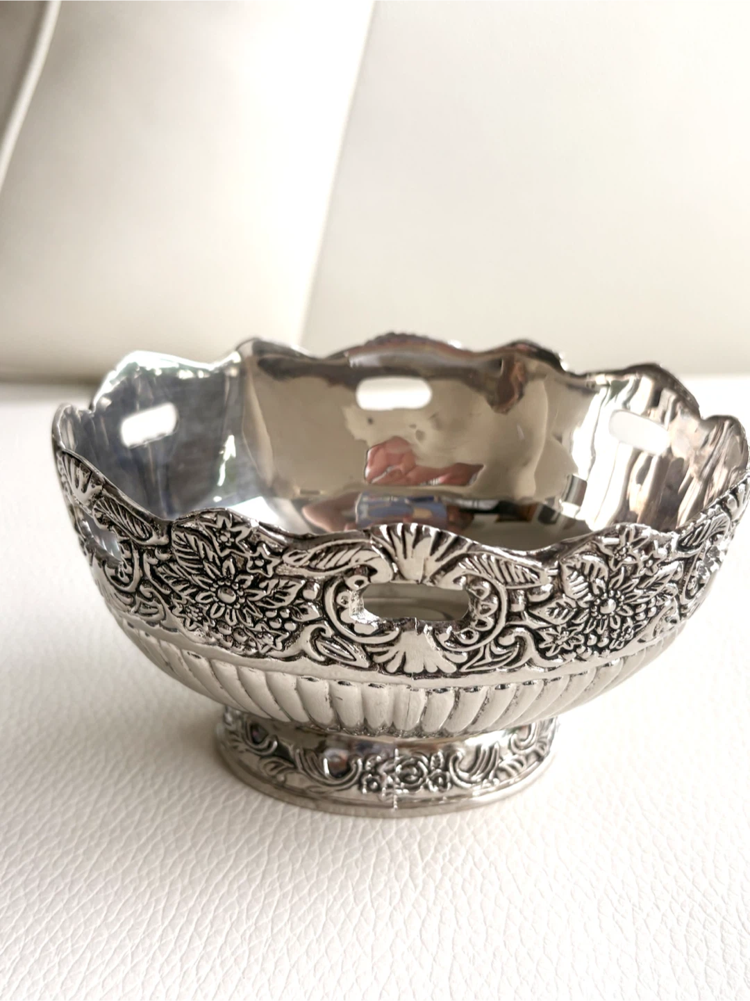 Silver-Plated Decorative Bowl - photo 3