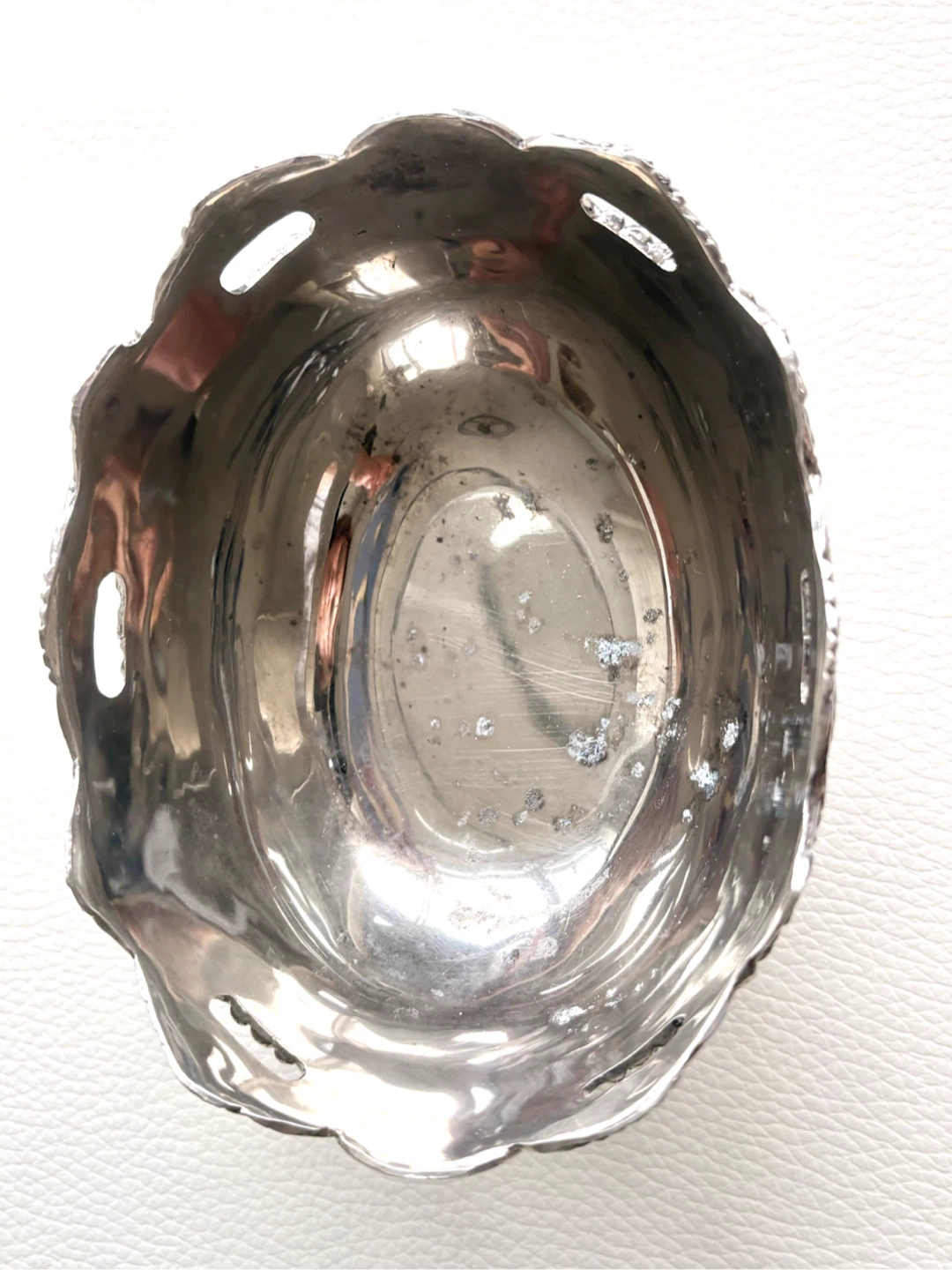 Silver-Plated Decorative Bowl - photo 4