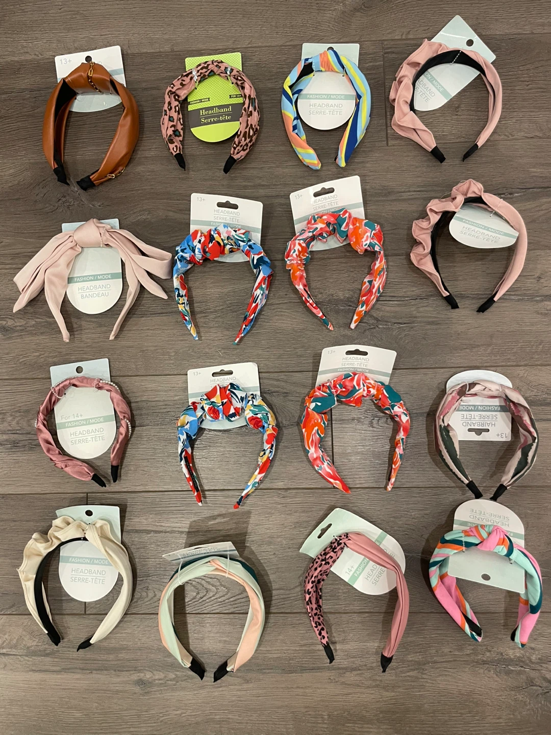 Headbands. New with tags. 16 total.