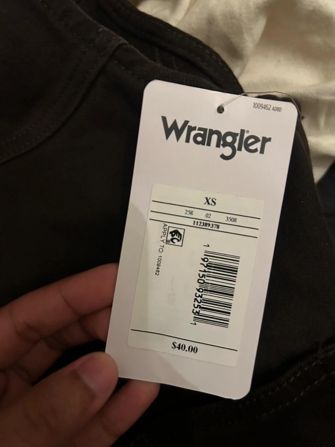 Wrangler Denim Vest Brown Size XS - photo 4