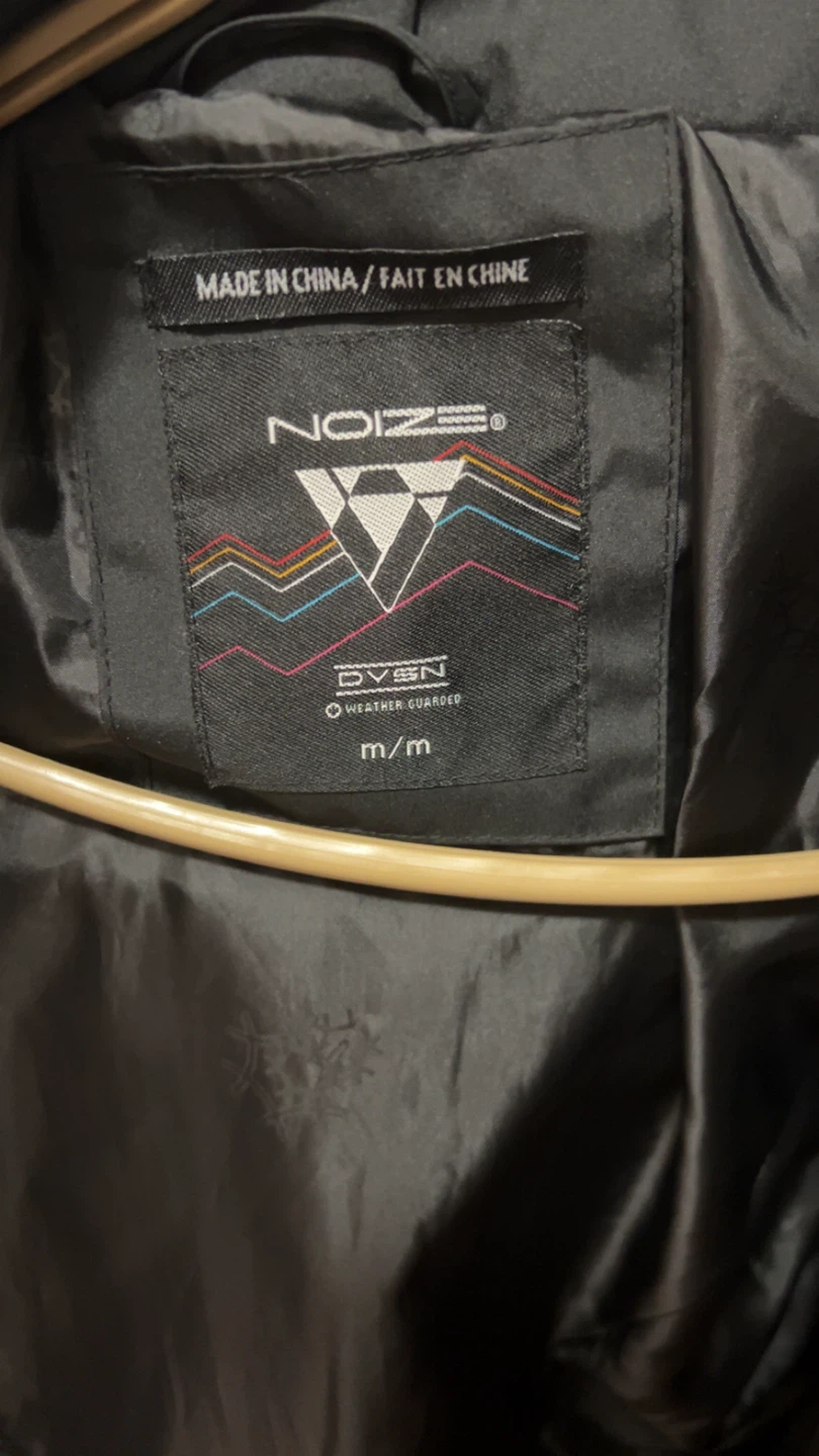 Noize Black Puffer Jacket Medium For Women - photo 2