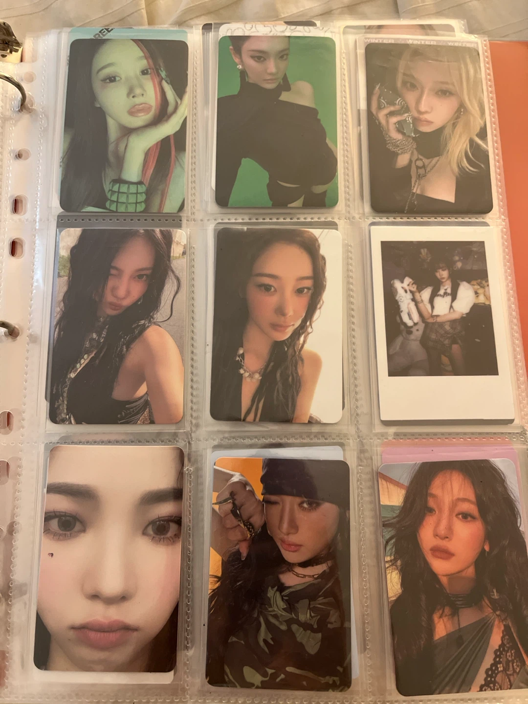 K-Pop Photo Card Collection in Binder
