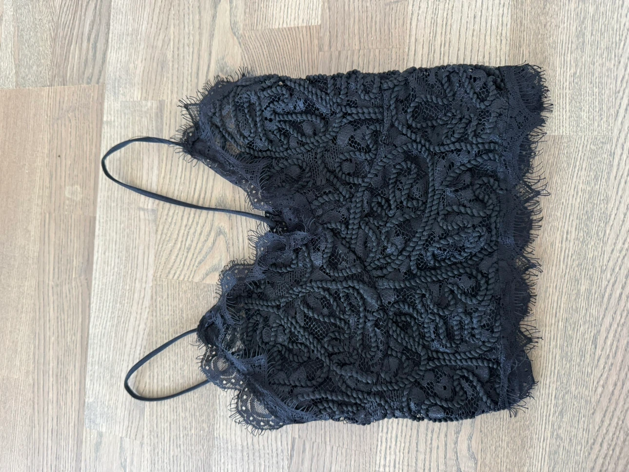 New: Designer’s Black Lace Camisole