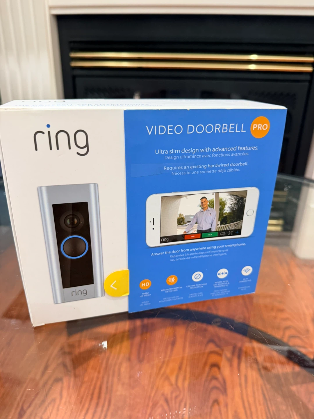 Ring Video Doorbell Pro – Hardwired – New