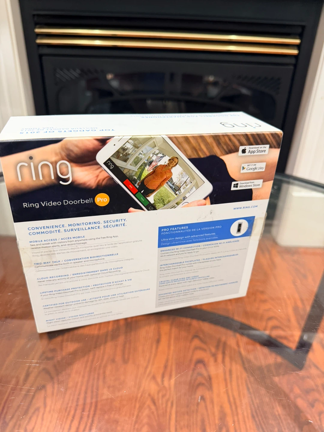 Ring Video Doorbell Pro – Hardwired – New - photo 3