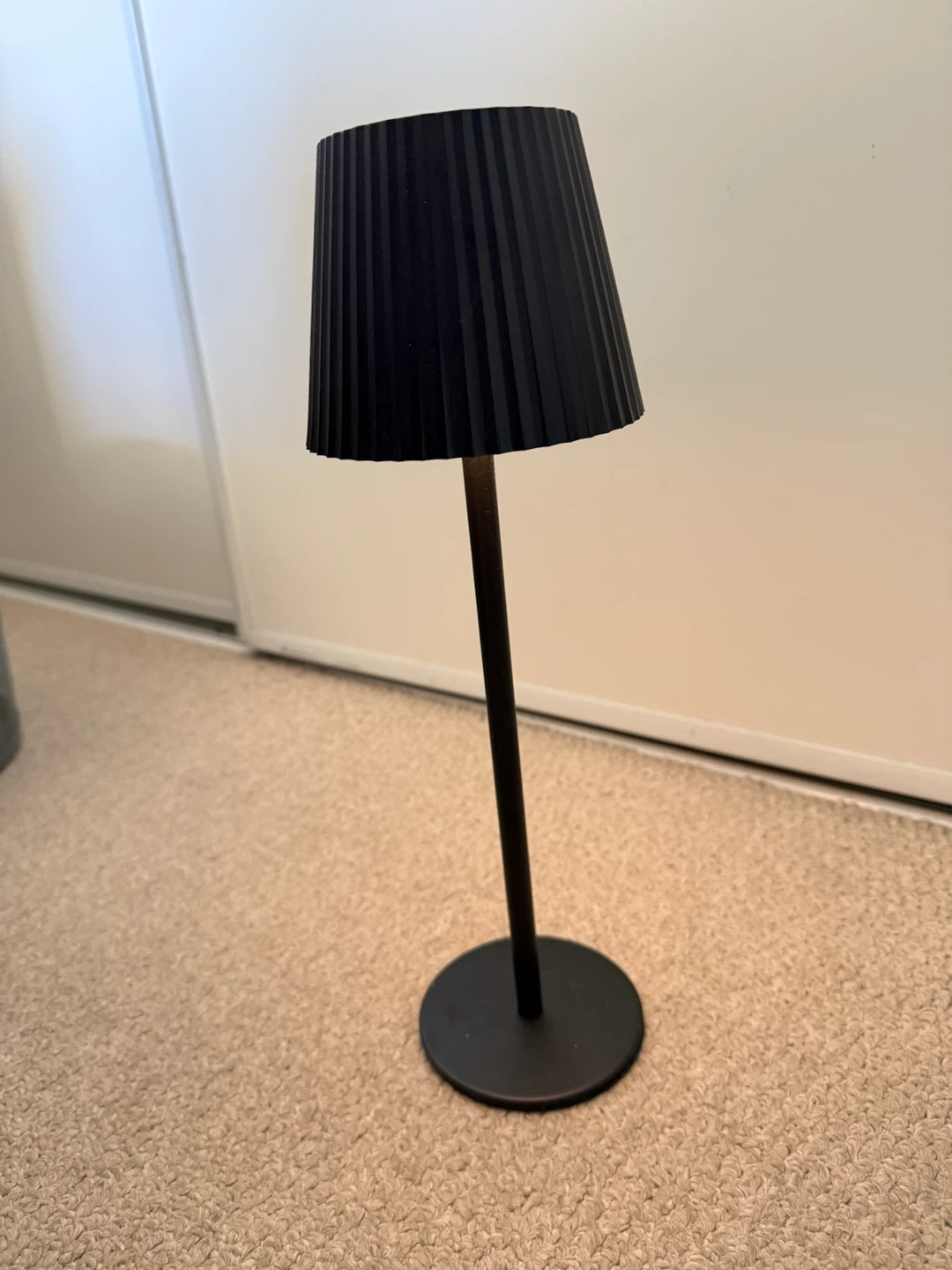 Modern Black Portable LED Table Lamp