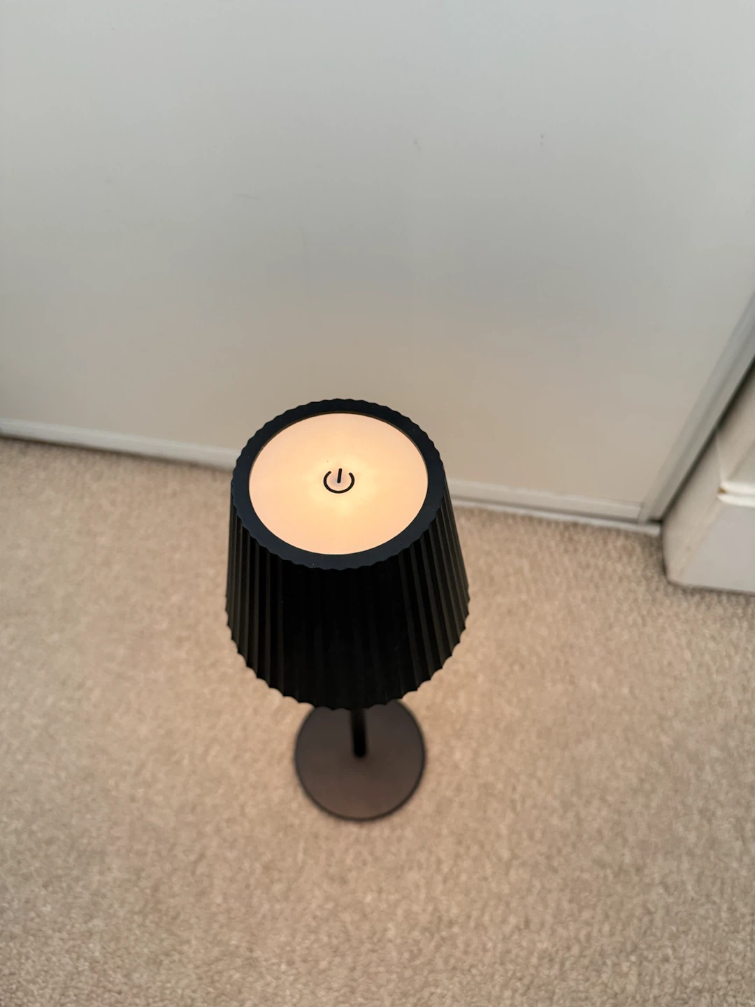 Modern Black Portable LED Table Lamp - photo 2