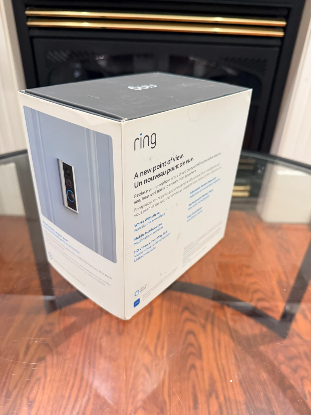 Ring Door View Cam Peephole Camera – New Open Box - photo 2