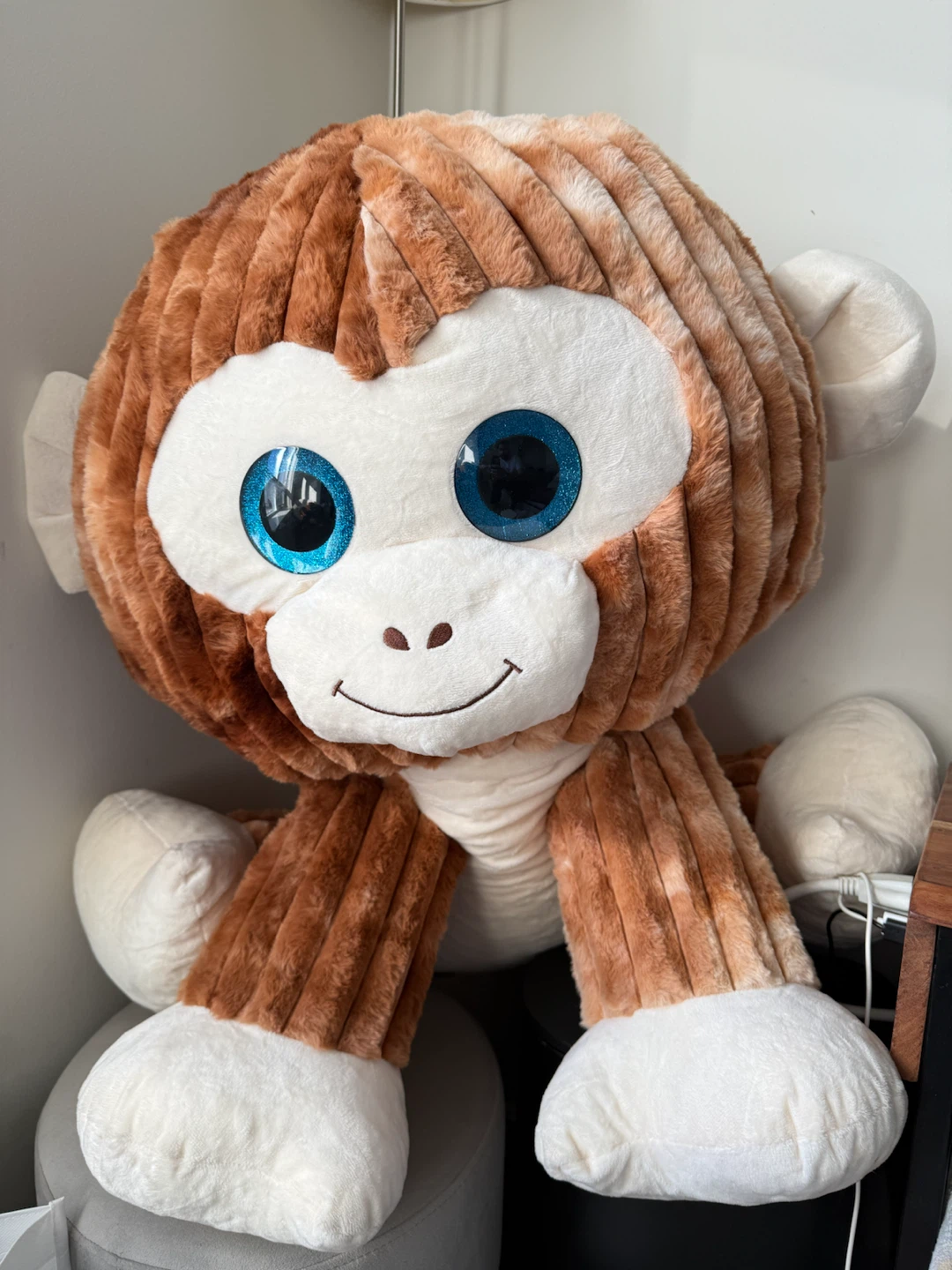 Large Plush Monkey Toy