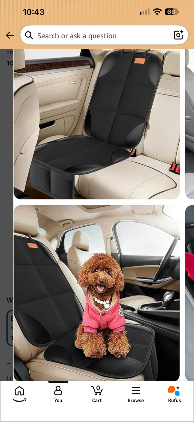 Brand new never been used Car Seat protector and for Pets