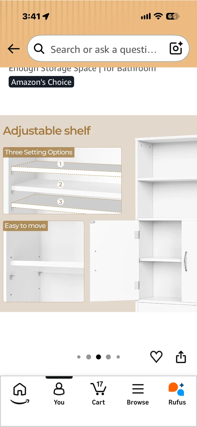 Over Toilet or a Front load washer Cabinet - photo 4
