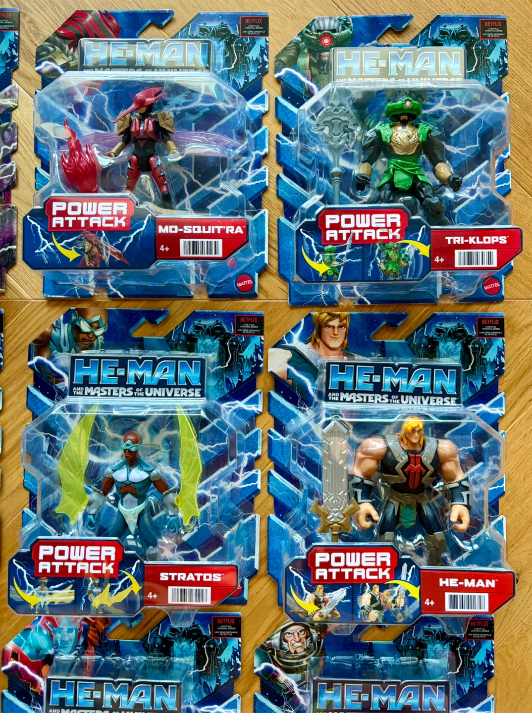 Netflix He-Man And The Masters Of The Universe 12 Figures New - photo 3