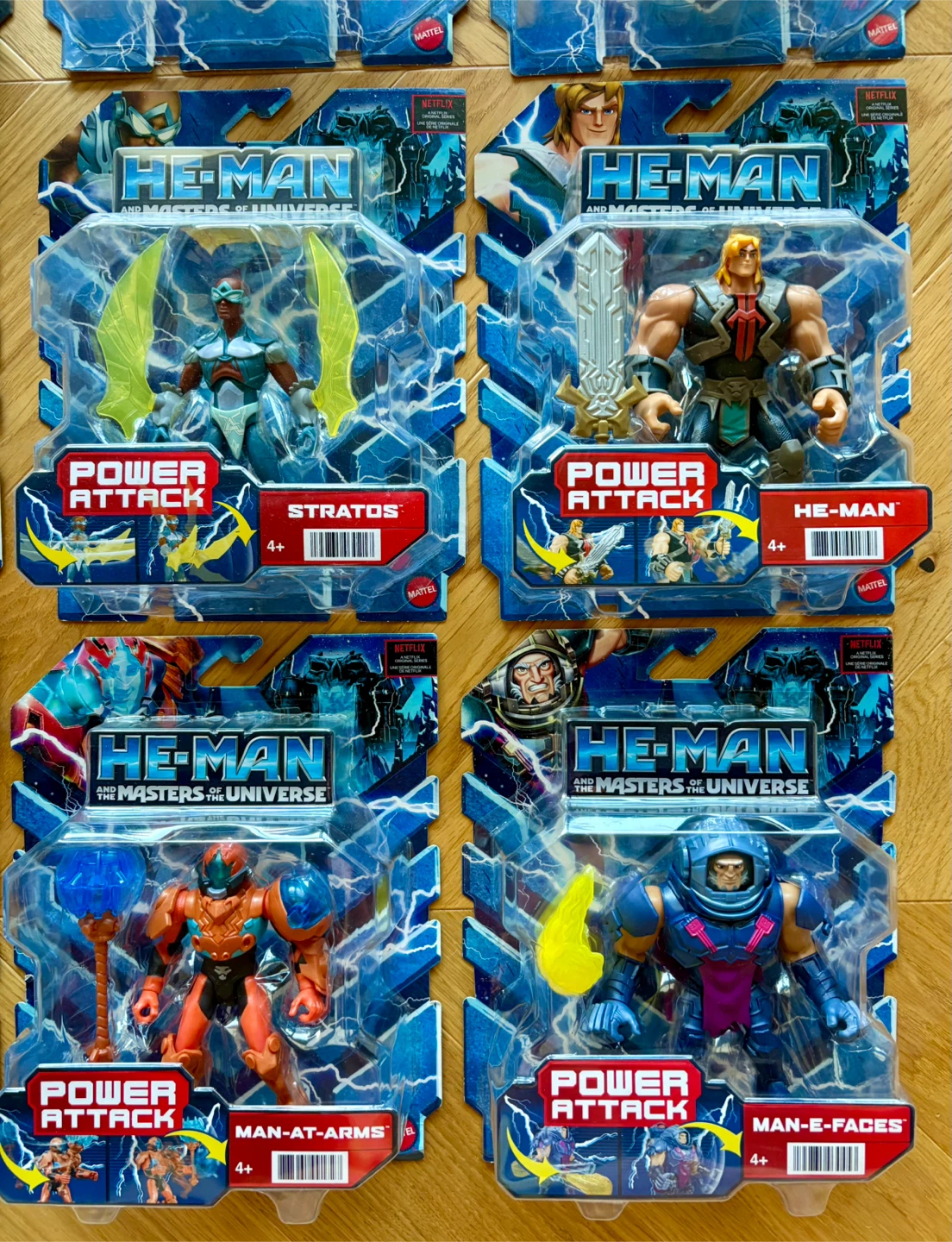 Netflix He-Man And The Masters Of The Universe 12 Figures New - photo 4